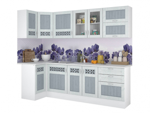 Кухня Камелия - длина 2,6 м, ширина 1 м Кухня Камелия - длина 2,6 м, ширина 1 м
